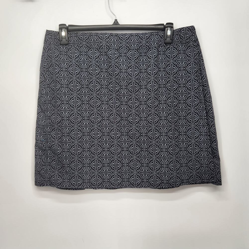 Rip Skirt Navy Light Blue‎ Geometric Mini Hook & Loop Athletic Skirt Women's XL